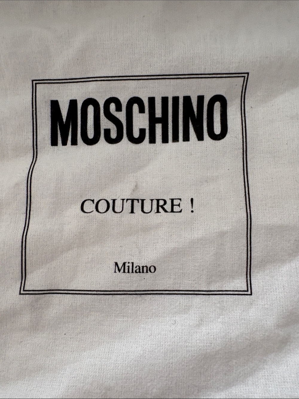 Moschino Black and Gold Logo Crossbody Belt Bag - Picture 6 of 9